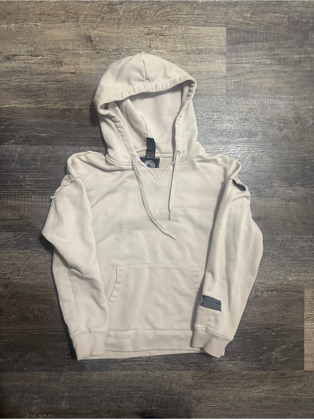 Alphalete Women’s Small Terry Oversized Moonstone Hoodie
